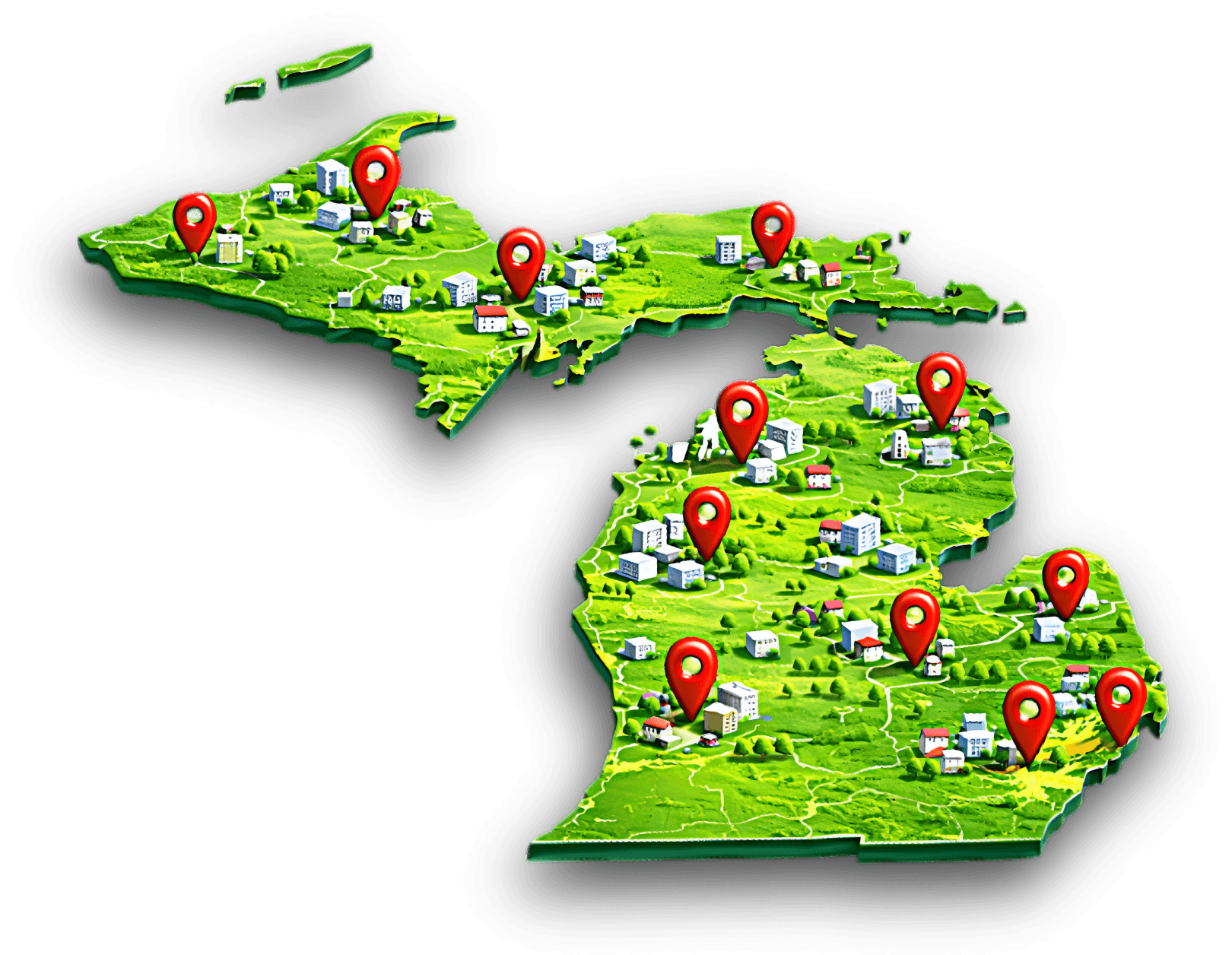 Michigan Map