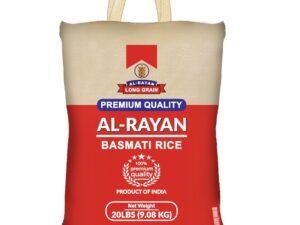 AL-RAYAN PARBOILED BASMATI RICE 20LB