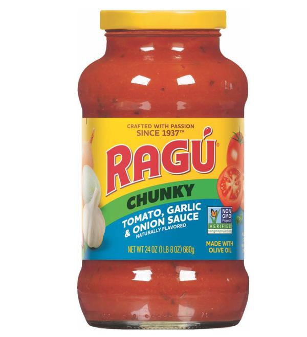 Ragu Chunky Tomato,Garlic & Onion Pasta Sauce 24oz